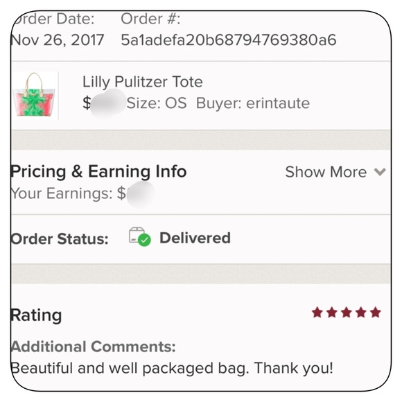 Lilly Pulitzer Tote - Picture 7 of 8